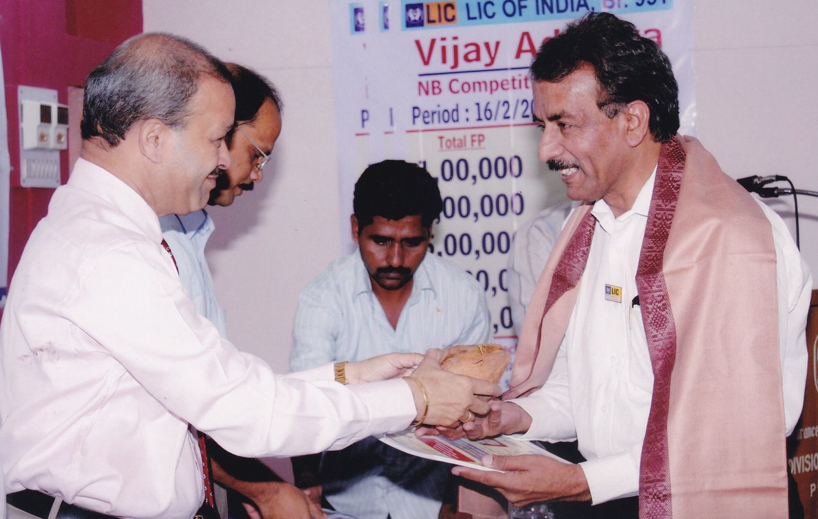 Felicitated for Best Performance